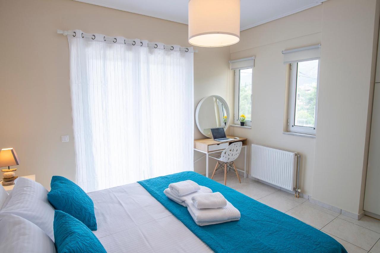 Helios: Charming Beach Home Next To Crystal Waters Néa Mákri Exterior foto